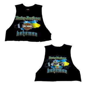 Harley Davidson Bahamas 🇧🇸 Cut Off Shirt